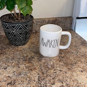 Rae Dunn 2018 Awaken White Mug